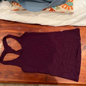Lululemon Cool Racerback, Nulu - Size 4 Purple/Eggplant